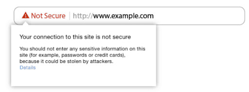 not secure example