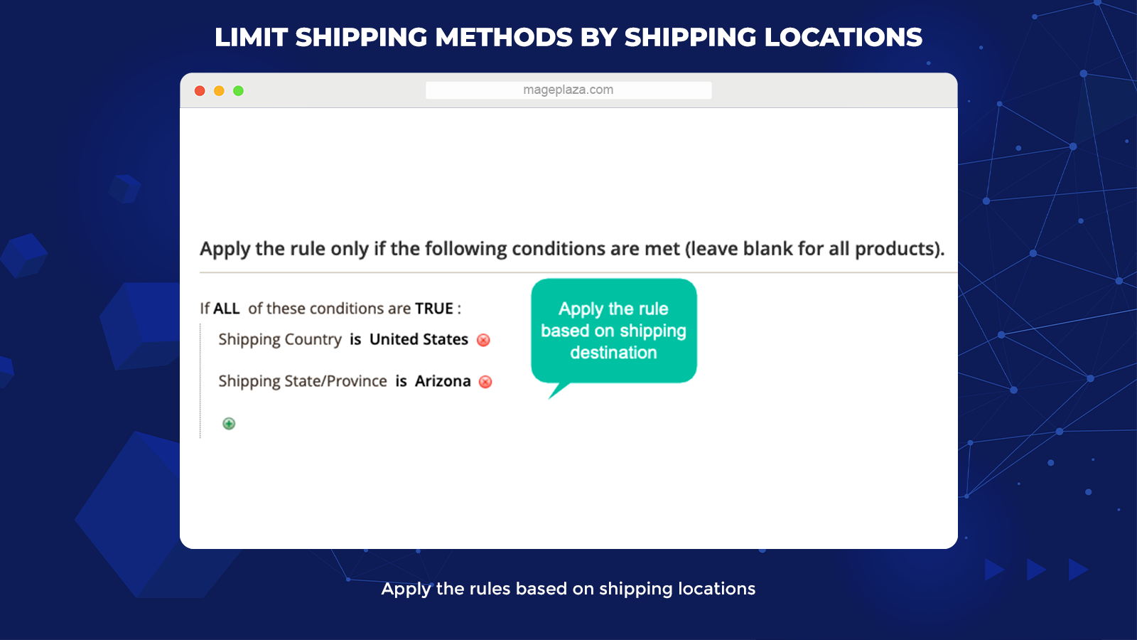 magento 2 shipping restrictions extension