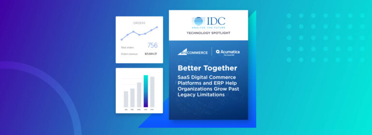 IDC Technology Spotlight Highlights BigCommerce and Acumatica Partnership