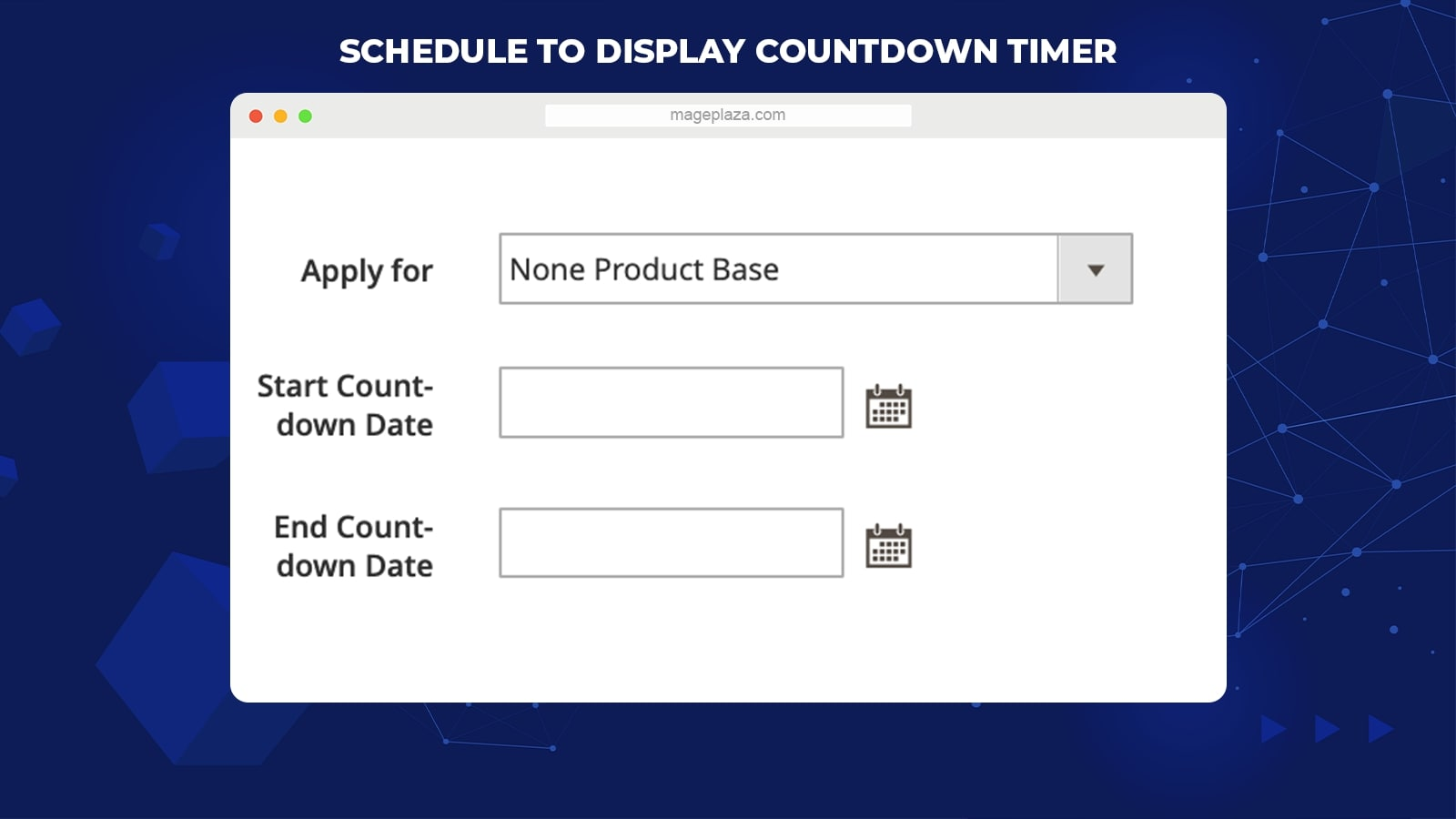 Magento 2 countdown timer extension