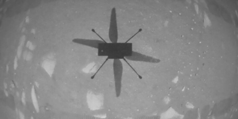 NASA has just flown a helicopter on Mars for the first time