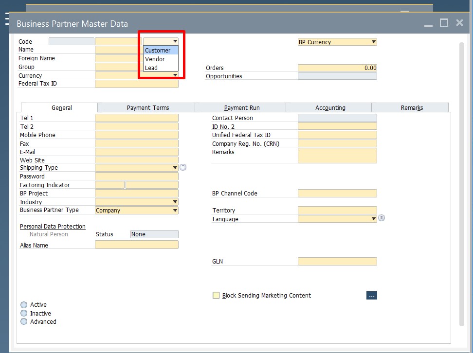 SAP B1 sales and A/R documents