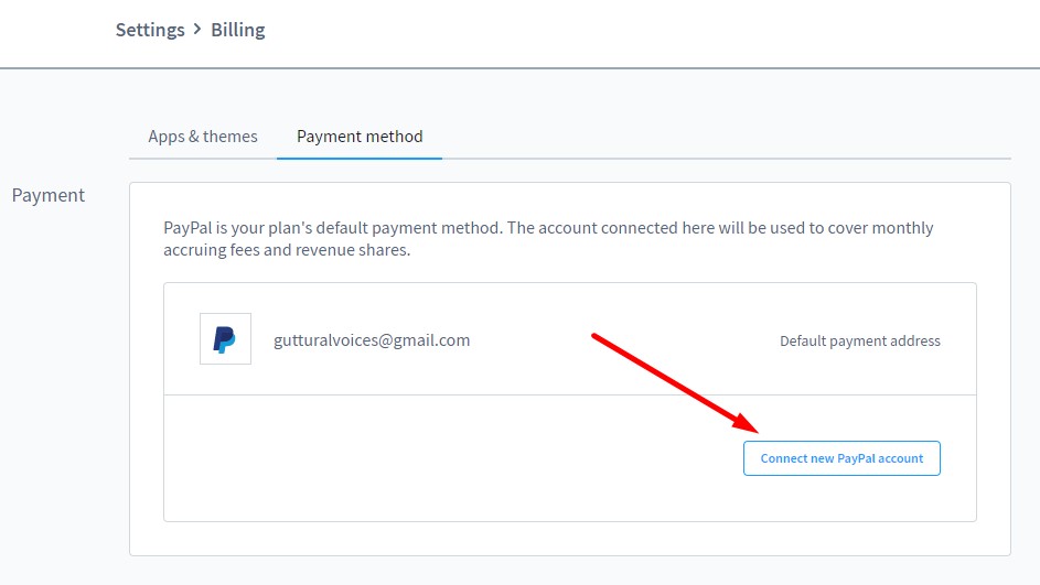 shopware 6 account settings