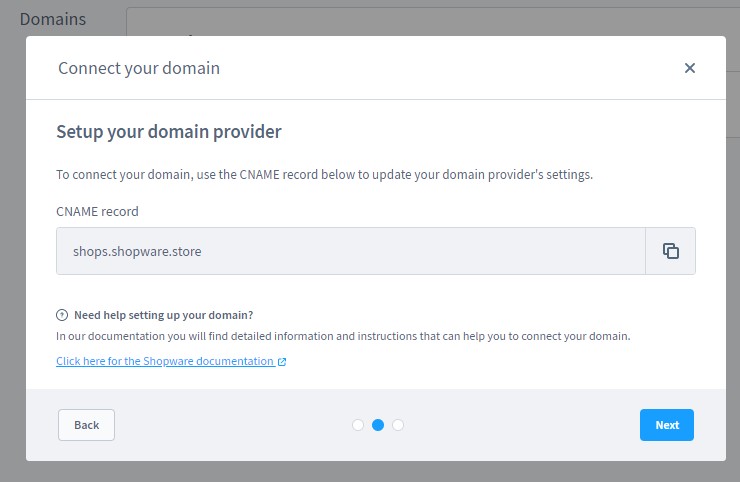 Shopware 6 domain management 