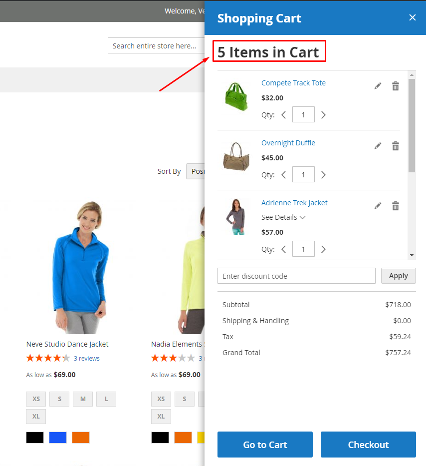 magento 2 quick cart extension