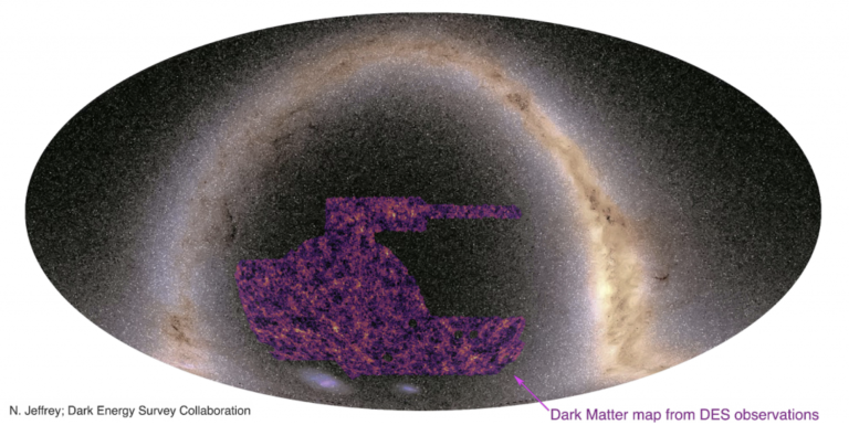 The most detailed dark-matter map of our universe is weirdly smooth