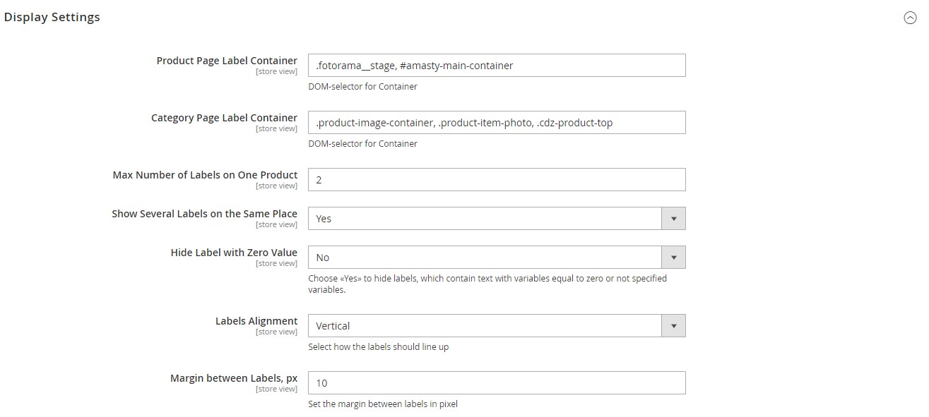 Magento custom product labels; Magento 2 custom badges