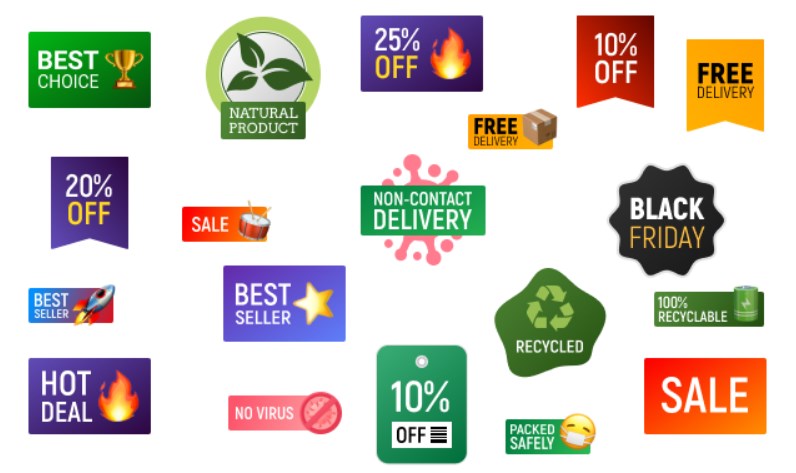 Magento custom product labels; Magento 2 custom badges