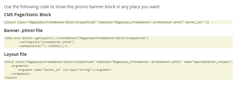 magento 2 promo banners extension