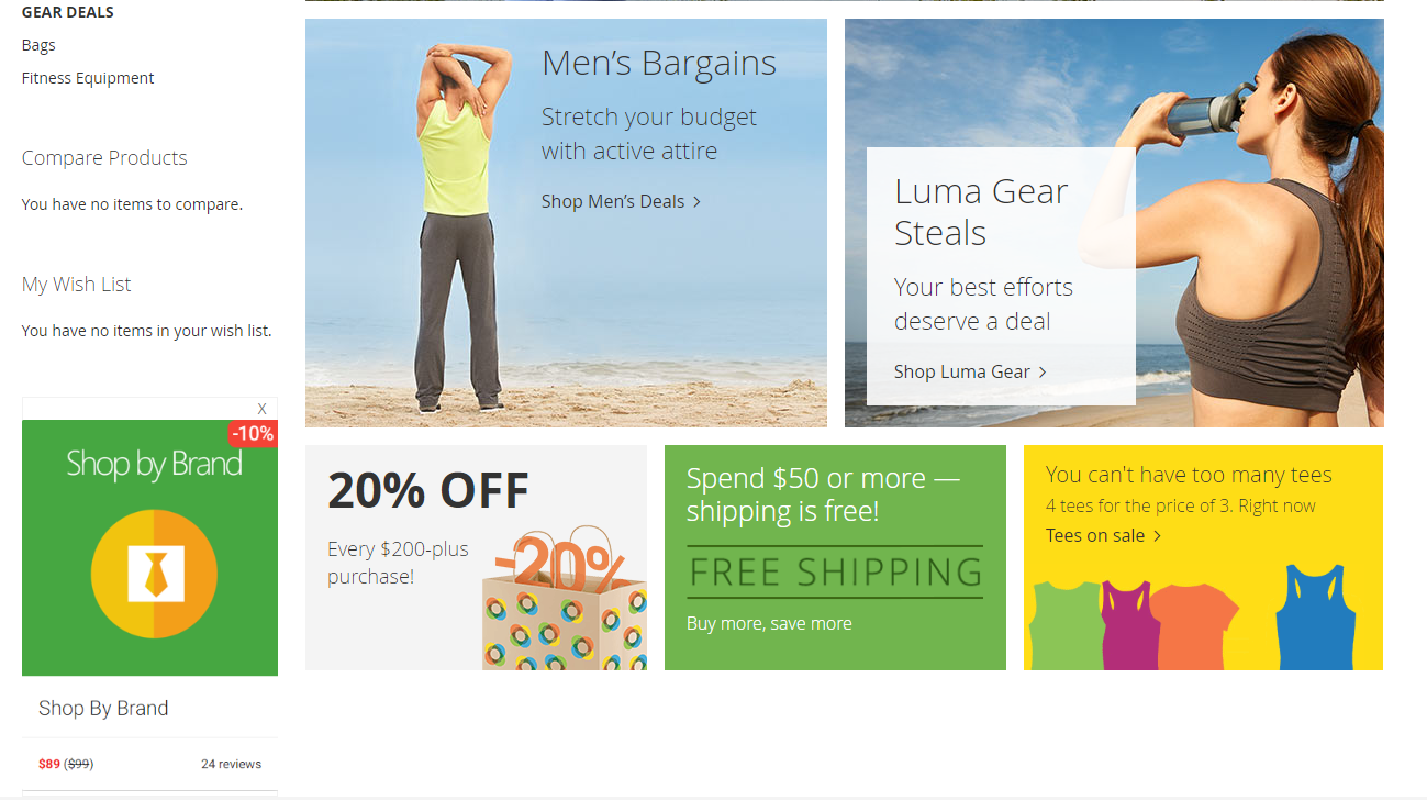 magento 2 promo banners extension