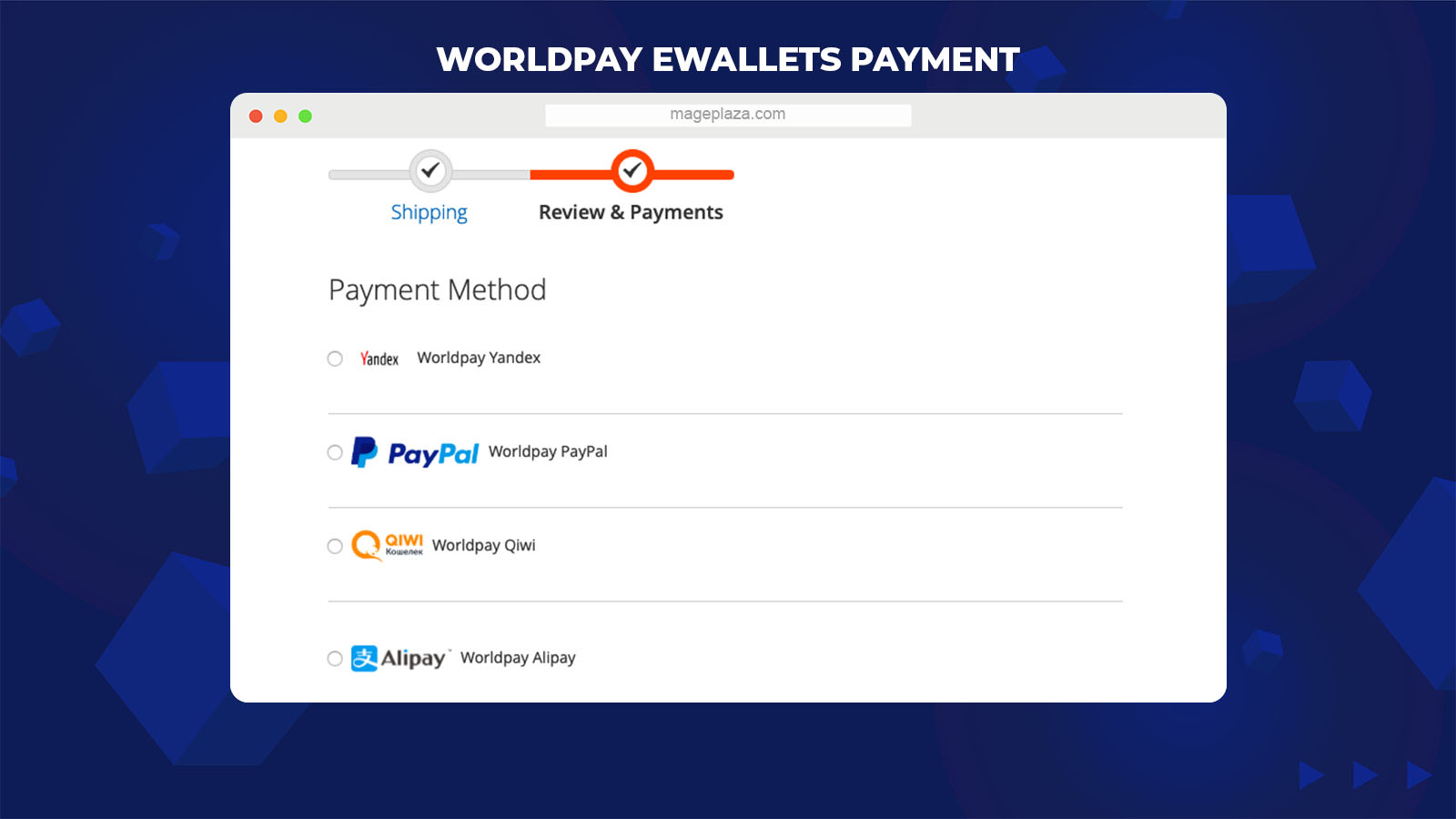 magento 2 Worldpay extension