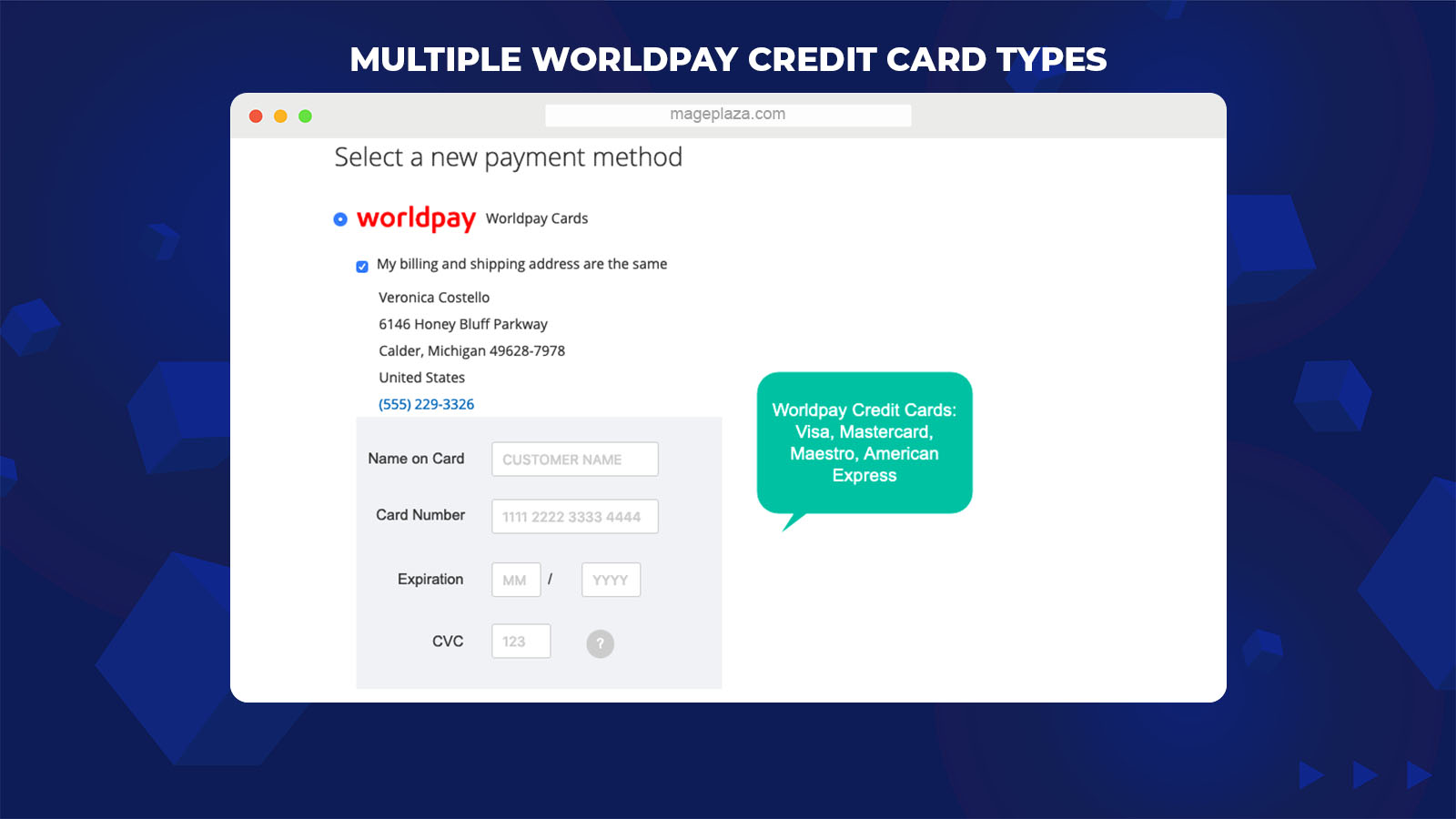 magento 2 Worldpay extension