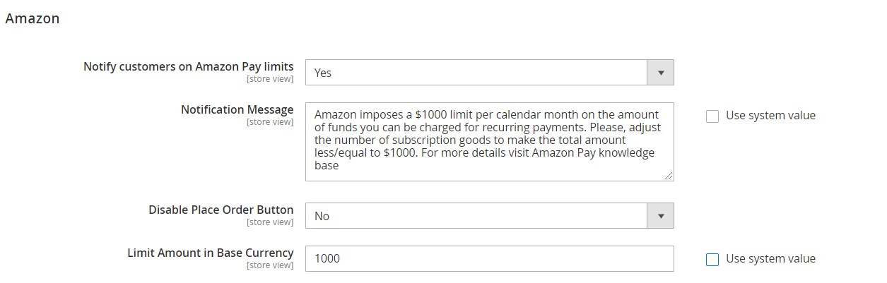 Amasty Subscriptions & Recurring Payments Magento 2 module backend