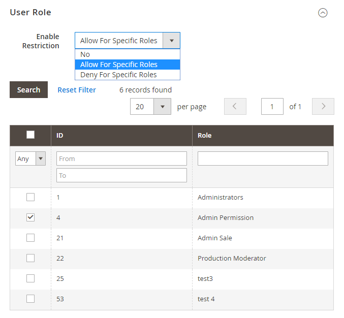 magento 2 admin permissions extension