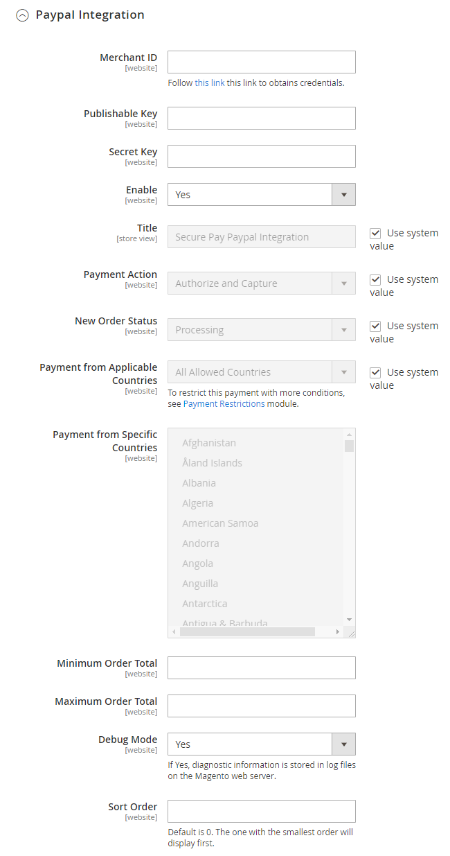 Magento 2 SecurePay extension