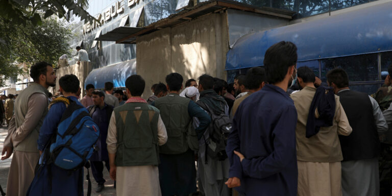 Afghanistan had a plan to free itself from cash. Now it risks running out.