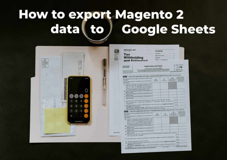 How to export Magento 2 data to Google Sheets