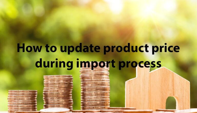 How to update product price during Magento 2 import
