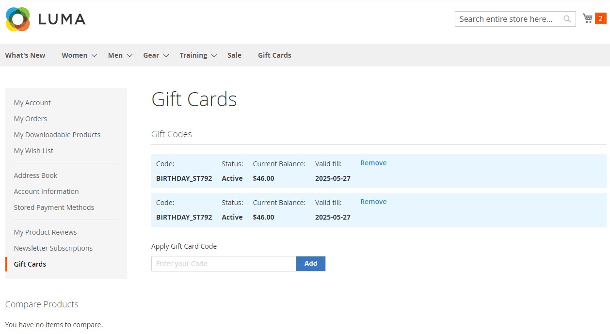 Amasty Gift Card Magento 2 module review