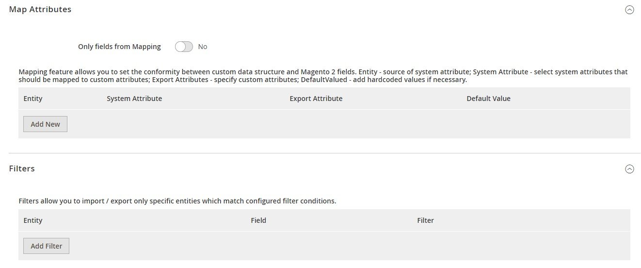 Magento 2 invoices generate import export