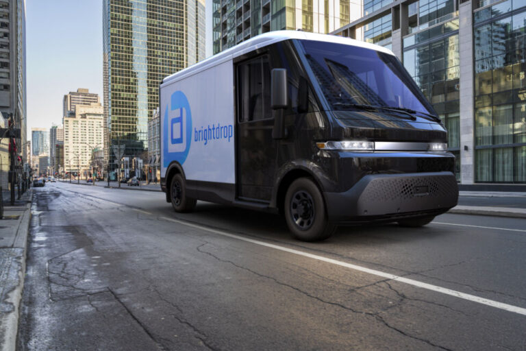 GM’s BrightDrop starts production of its EV600 electric delivery van