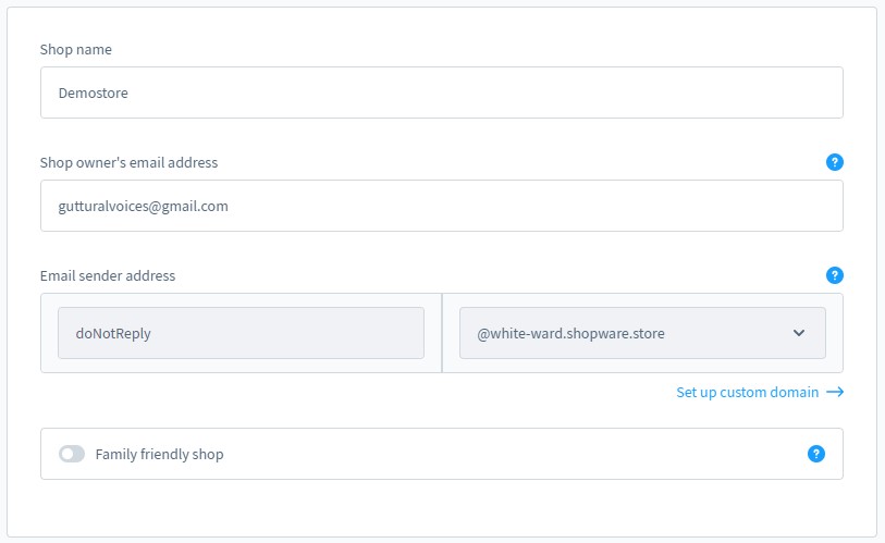 Shopware 6 basic information