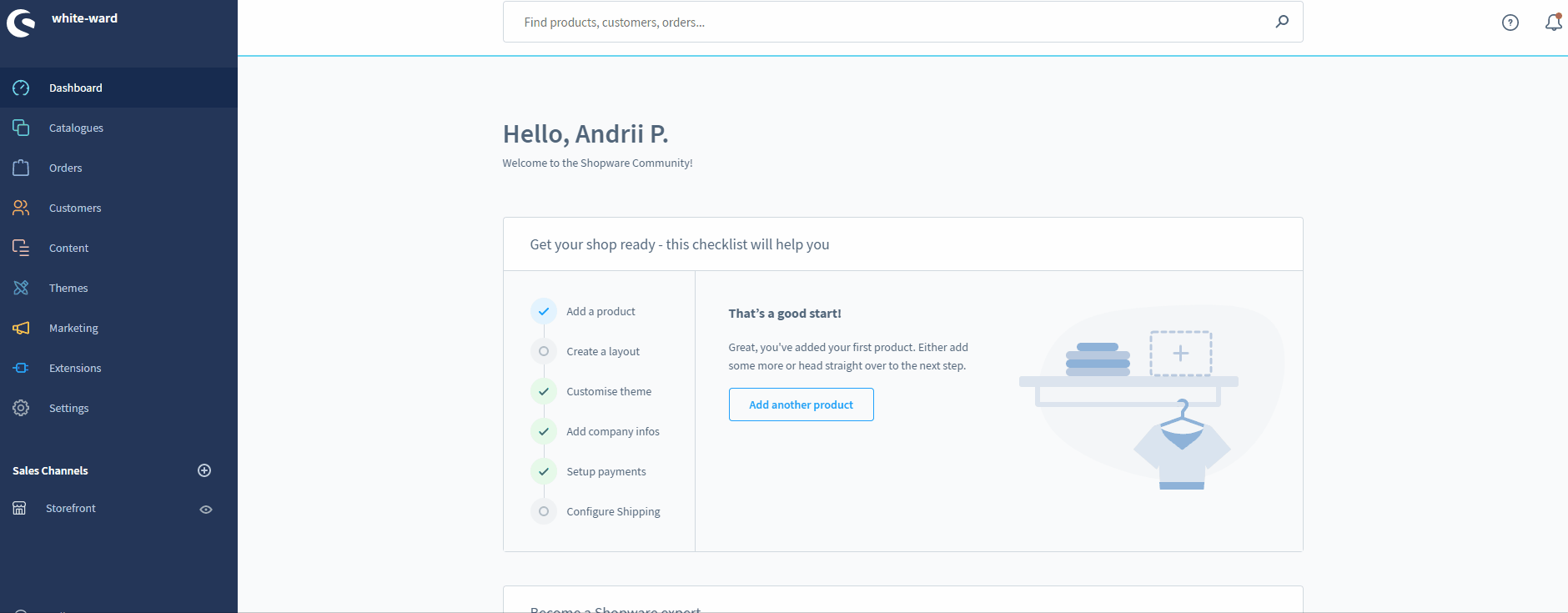 Shopware 6 basic information