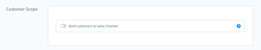 Shopware 6 login registration settings