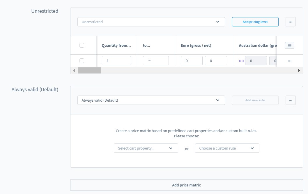 shopware 6 shipping methods