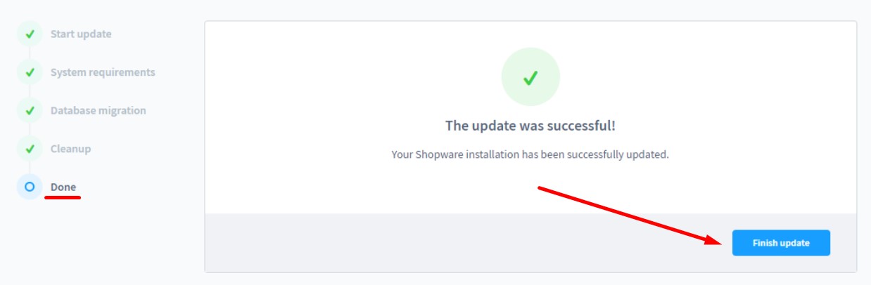 How To Update Shopware 6 in the administration