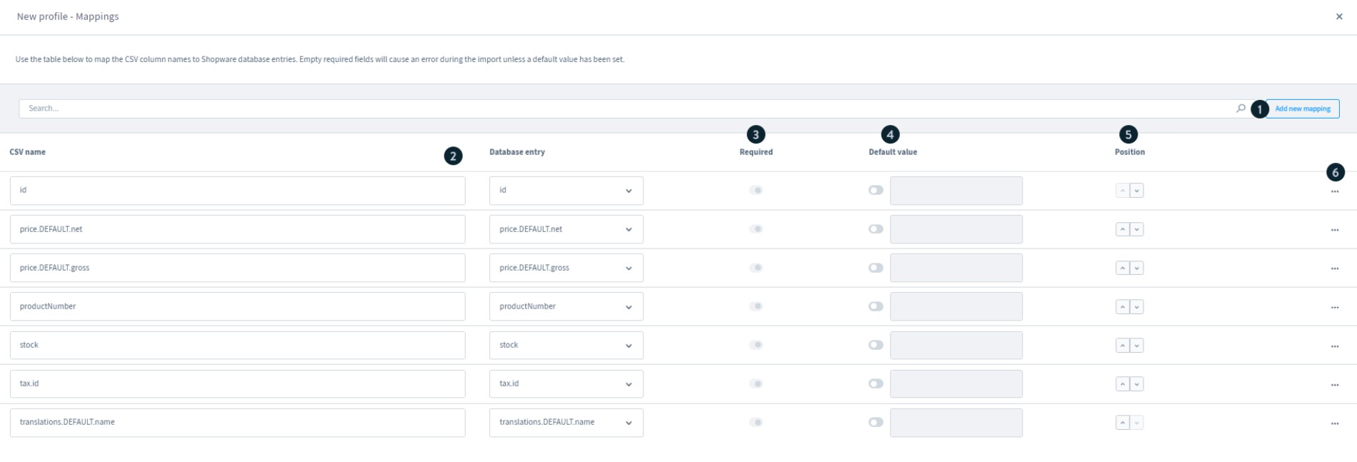 shopware 6 import guide