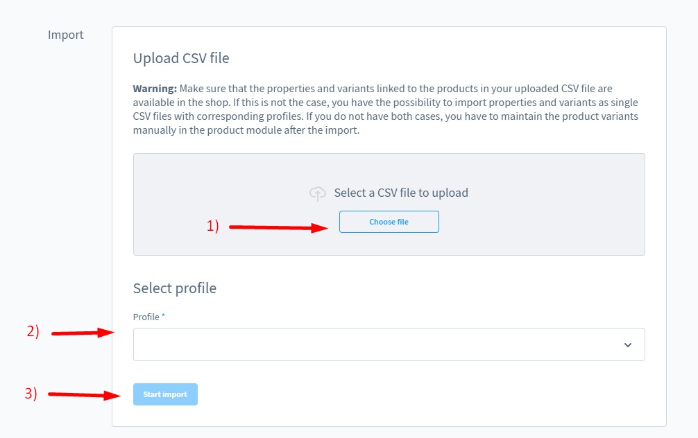shopware 6 import guide