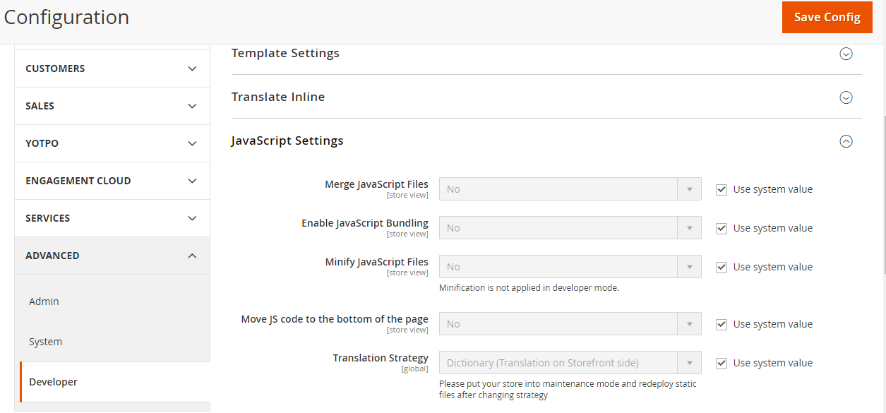 Minifying Javascript, HTML and CSS in Magento 2