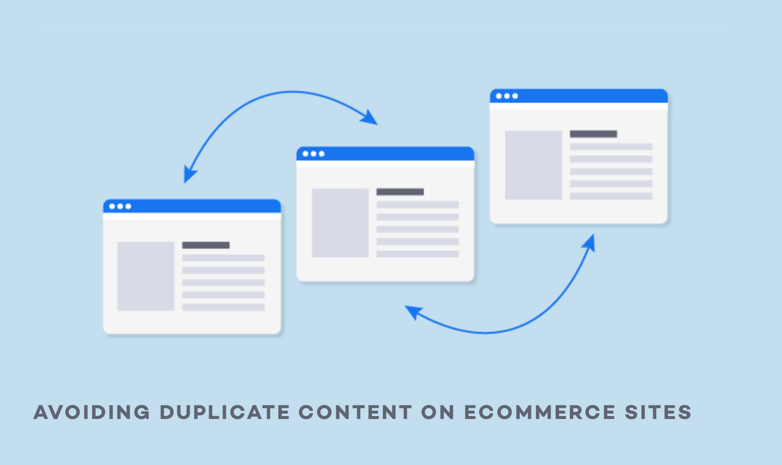 Avoiding Duplicate Content on Ecommerce Sites