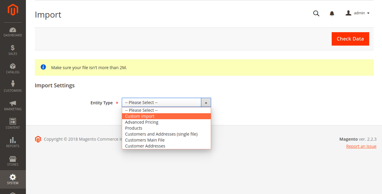 How to Import CSV file to custom Table in Magento2