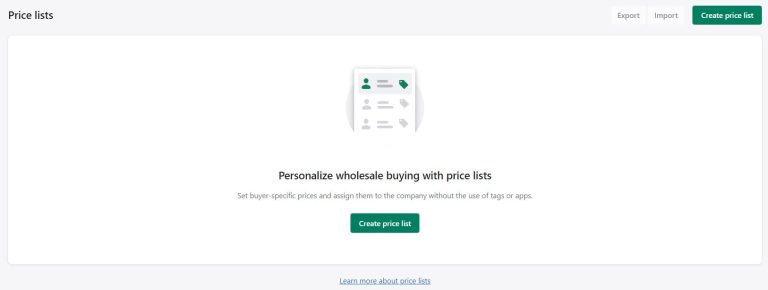In-Depth Admin Exploration: What are Shopify Price Lists?