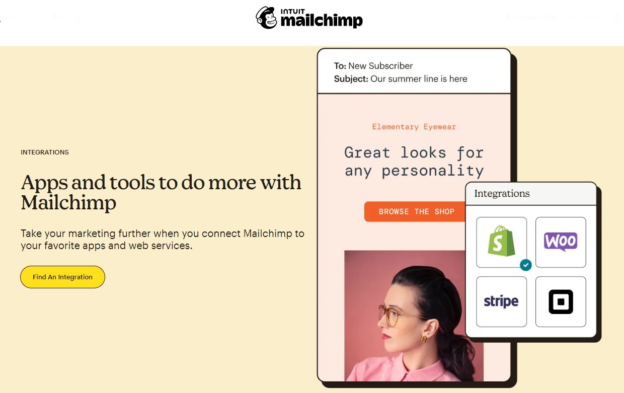 native mailchimp integrations