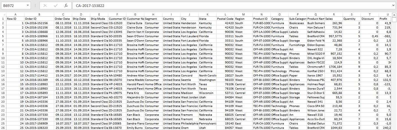 Magento 2 Excel import export