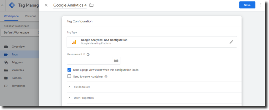 Magento 1 Ga4:- find measurement id