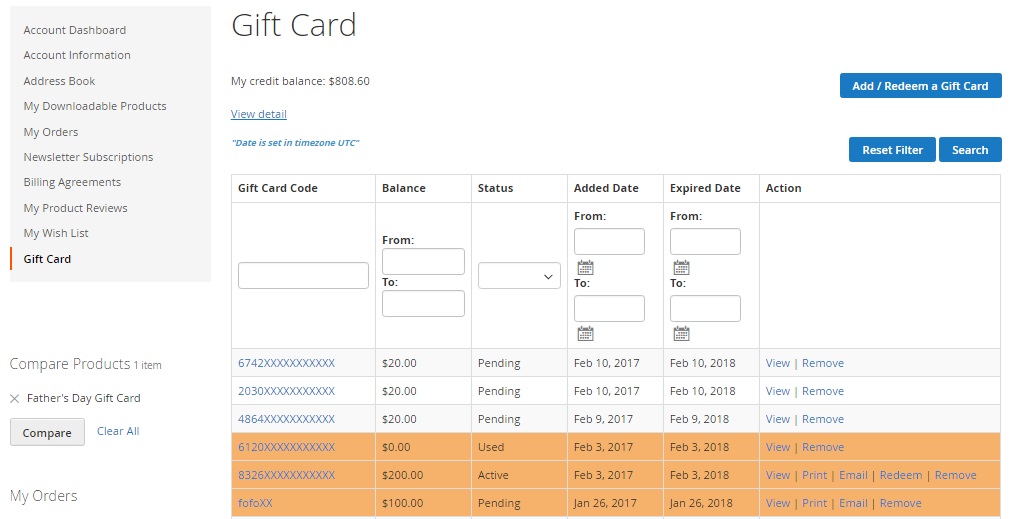 Magento 2 Gift Card Extensions Comparison