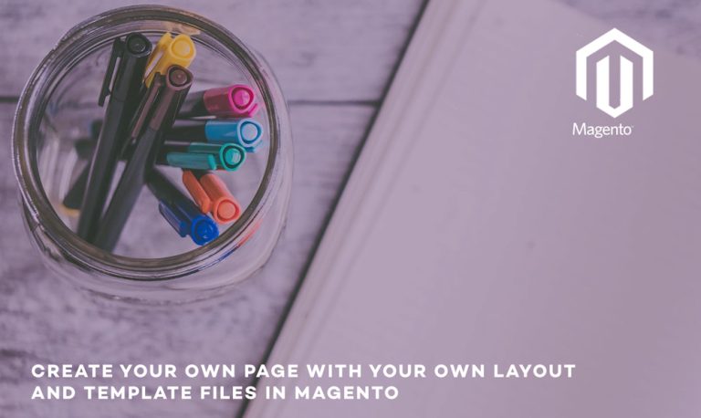 Create your own page with your own layout and template files in Magento