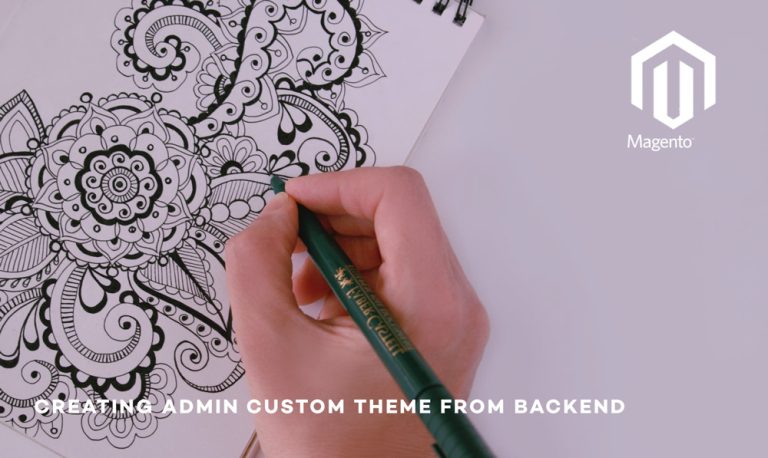 Creating admin custom theme from backend