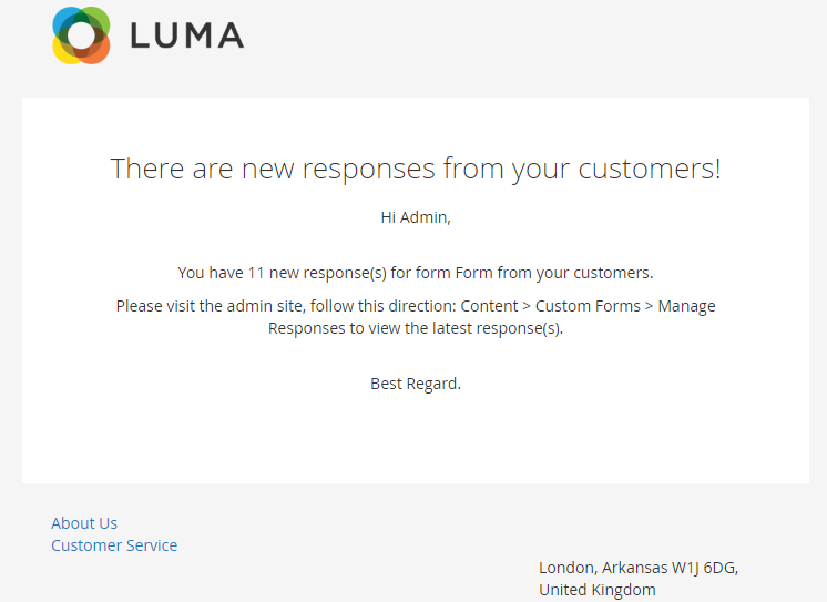 magento 2 Custom Form extension