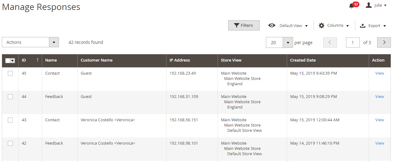 magento 2 Custom Form extension