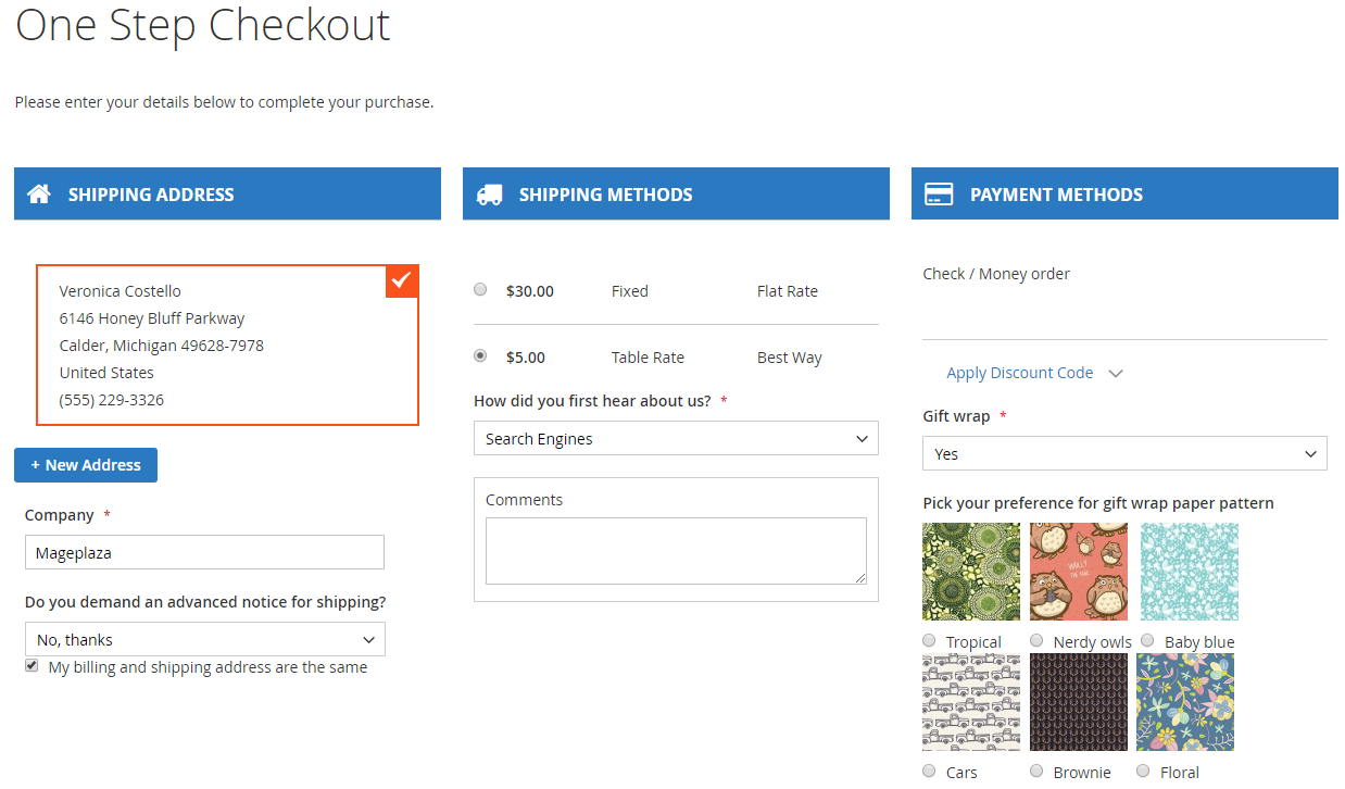 magento 2 custom checkout fields extension