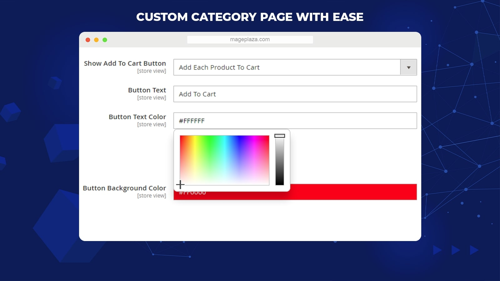 Magento 2 Table Category View extension