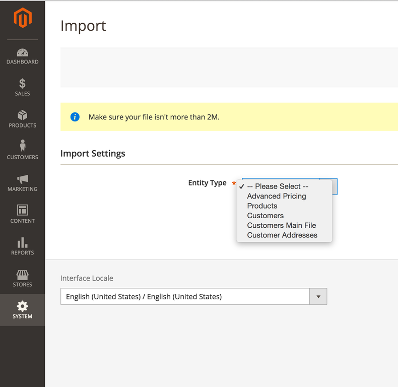 How to Import Products to Magento 2