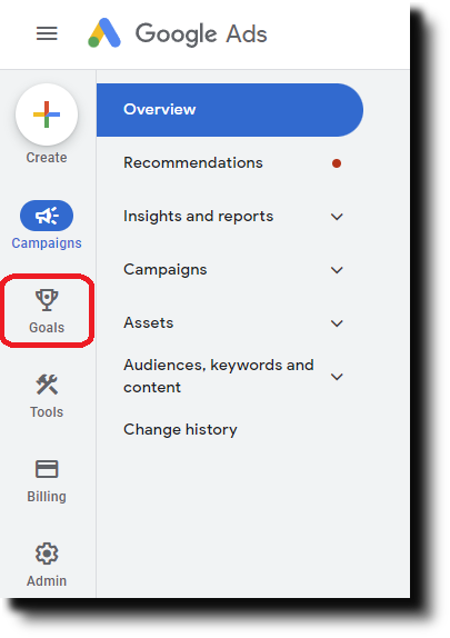 Google Ads Enhanced Conversion: Goals