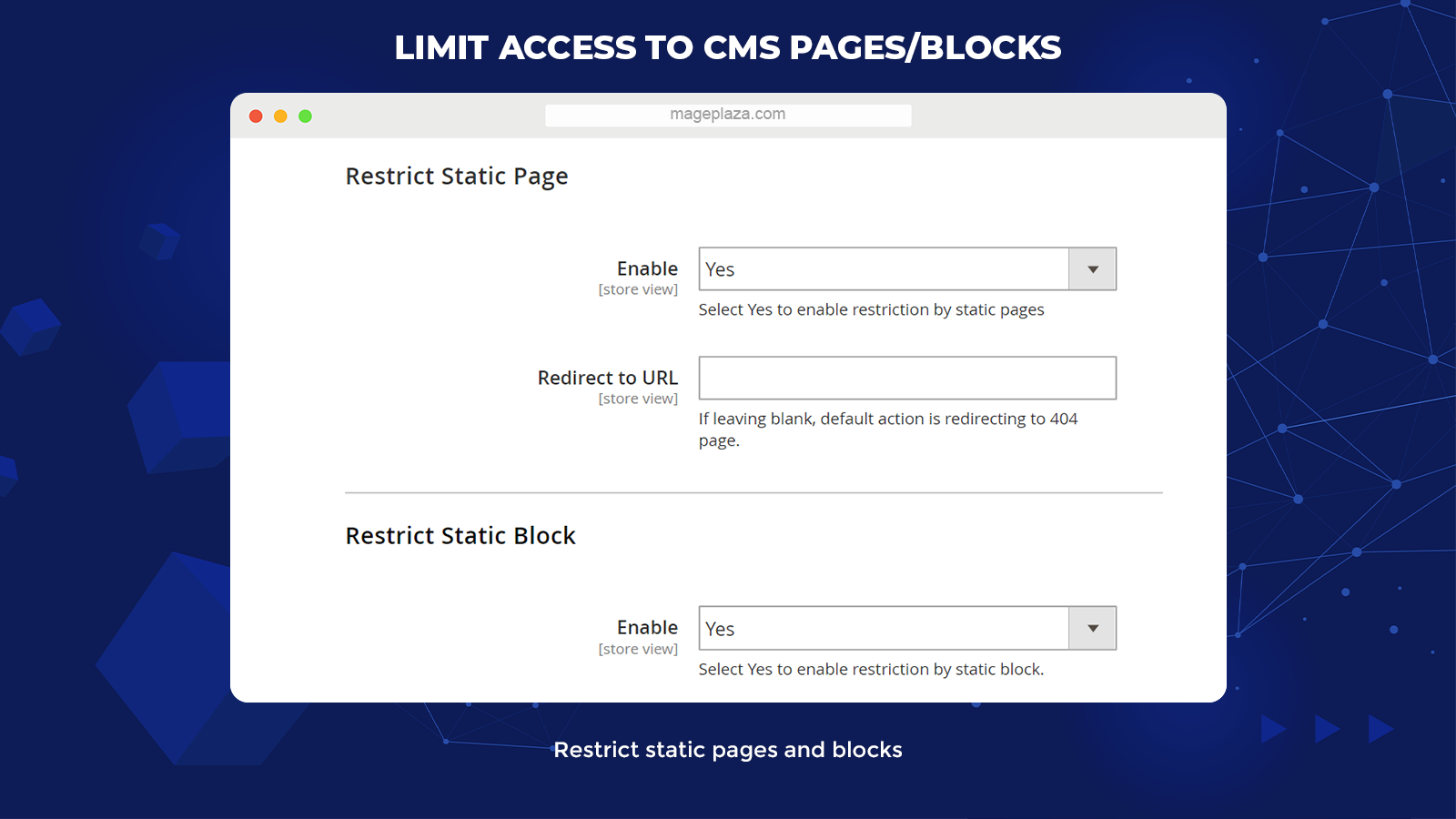 Magento 2 catalog permissions extension