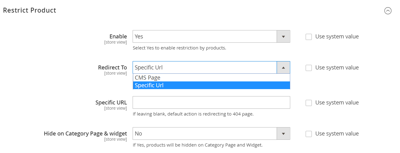 Magento 2 catalog permissions extension